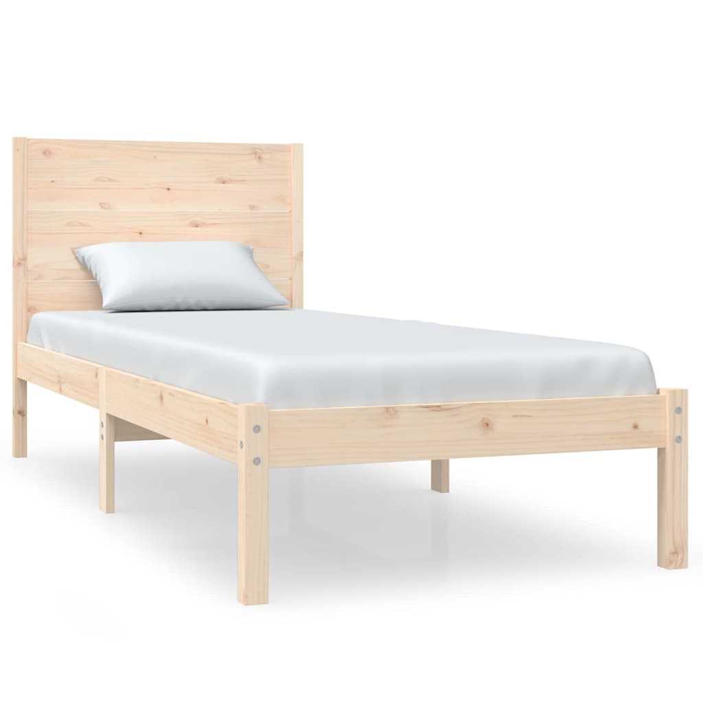 Vidaxl bedframe zonder matras massief grenenhout 100x200 cm