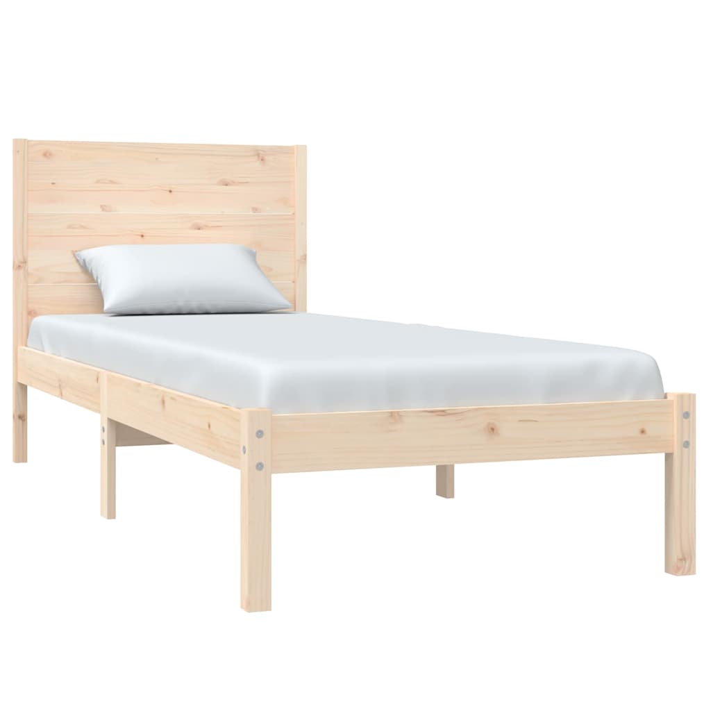 Vidaxl bedframe zonder matras massief grenenhout 100x200 cm