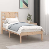 Vidaxl bedframe massief hout 90x190 cm