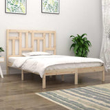 Vidaxl bedframe massief hout 135x190 cm