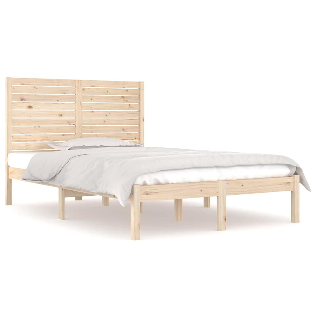 Vidaxl bedframe massief hout 120x190 cm