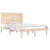 Vidaxl bedframe massief hout 135x190 cm
