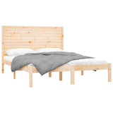 Vidaxl bedframe massief hout 140x200 cm