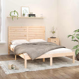 Vidaxl bedframe massief hout 140x200 cm