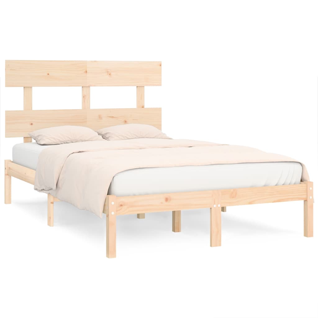 Vidaxl bedframe massief hout 120x190 cm