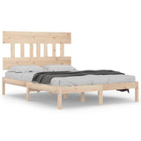 Vidaxl bedframe massief hout 140x200 cm