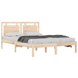 Vidaxl bedframe massief hout 160x200 cm