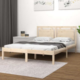 Vidaxl bedframe massief hout 160x200 cm
