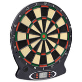 Vidaxl Dartboard Electric With Darts Polypropen Black