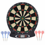 Vidaxl Dartboard Electric mit Darts Polypropen Schwarz