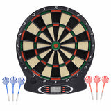 Vidaxl Dartboard Electric med dart polypropen sort