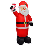 Vidaxl Santa aufblasbar mit LEDs 240 cm