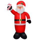 Vidaxl Santa aufblasbar mit LEDs 240 cm