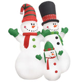 Vidaxl Snowman nadmuchiwa z diodami LED 240 cm