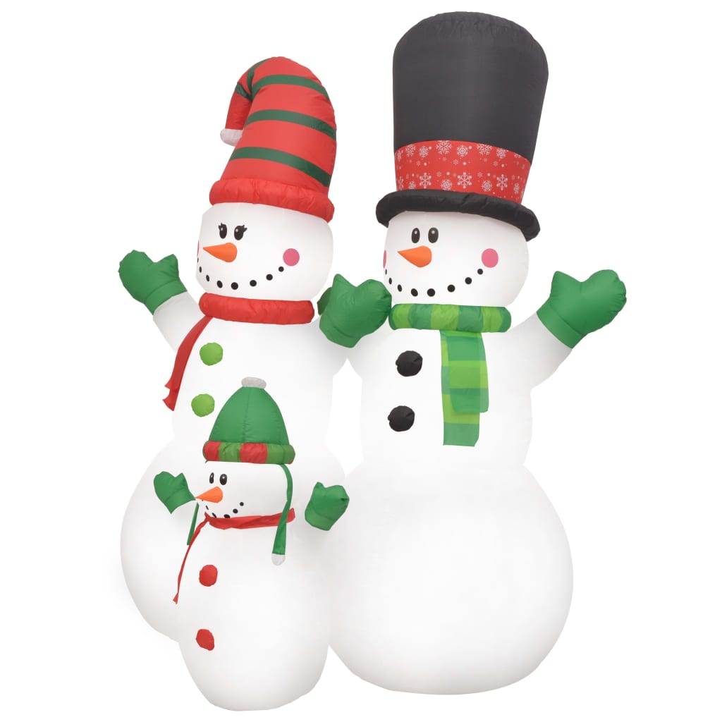 Vidaxl Snowman nadmuchiwa z diodami LED 240 cm