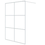 Bidaxl Walk-In duschvägg 140x195 cm transparent ESG Glass White