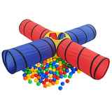 Vidaxl Children's Play Tunnel with 250 balls multi -colored