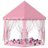 Vidaxl Prinzessin spielen Zelt mit 250 Bällen 133x140 cm Pink