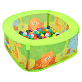 Vidaxl Ball Box za otroke s 300 kroglicami 75x75x32 cm