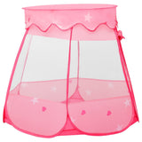 Vidaxl Kinderspielzelt mit 250 Bällen 102x102x82 cm Pink