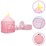 VIDAXL KinderSpeeltent traf 250 ballen 301x120x128 cm Roze