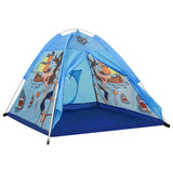 Vidaxl Children's play tent with 250 balls 120x120x90 cm blue