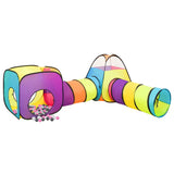 Tienda de juego para niños Vidaxl con 250 bolas 190x264x90 cm multi -columinado