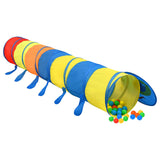 Vidaxl Tunnel di gioco per bambini con 250 palline da 245 cm poliestere multilorato