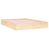 Vidaxl bedframe massief hout 135x190 cm