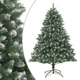 Vidaxl kunstkerstboom met standaard 210 cm pvc