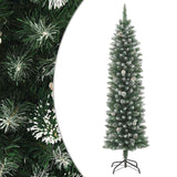 Vidaxl kunstkerstboom étroit avec un PVC standard de 180 cm