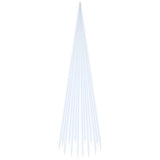 Vidaxl Flagmpole Weihnachtsbaum 1134 LEDs Kalt weiß 800 cm