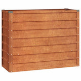 VIDAXL -Pflanzer erhoben 100x40x77 cm Corten Stahl Rusty