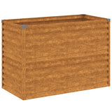 Vidaxx erhöhte Gartenbox 100x50x69 cm Cortenstahl