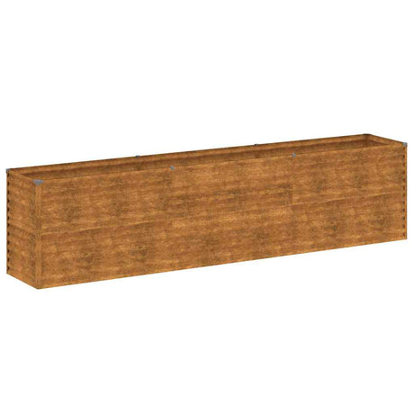Vidaxx erhöhte Gartenbox 291x50x69 cm Cortenstahl