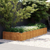 VIDAXL -Pflanzer Insert 291x100x36 cm cortenstaal