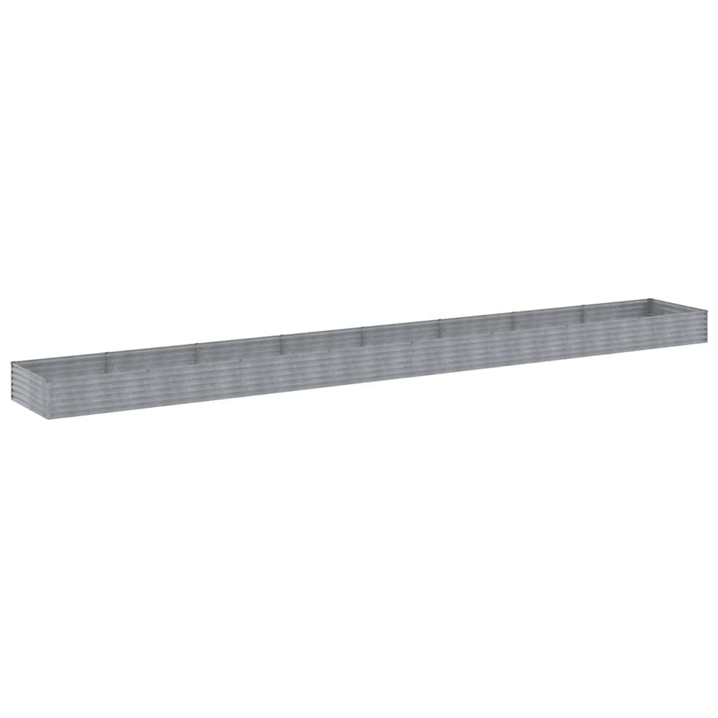 Vidaxl plantenbak verhoogd 770x100x36 cm cortenstaal