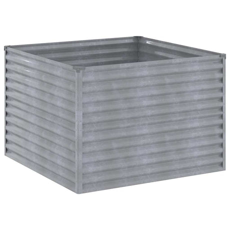 VIDAXL -Pflanzer erhoben 100x100x69 cm Cortenstaal