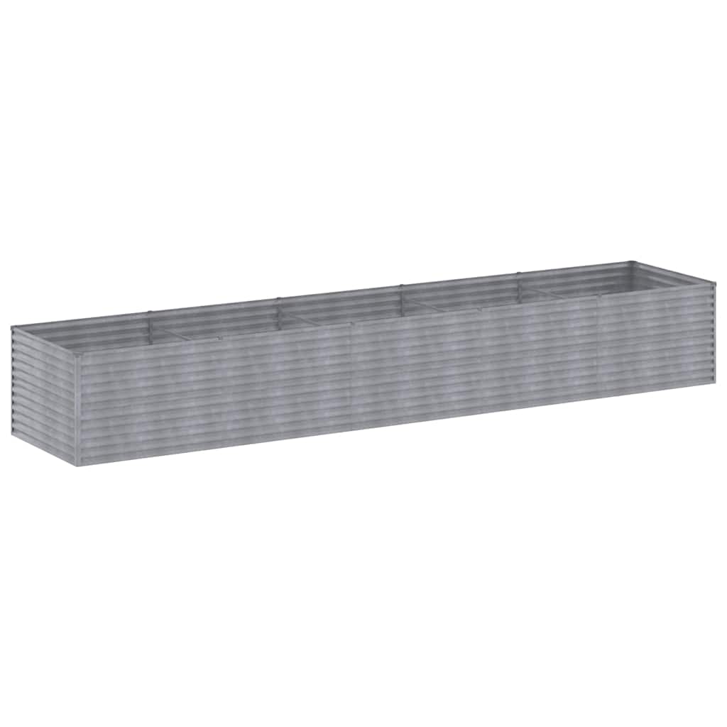 Vidaxl plantenbak verhoogd 479x100x69 cm cortenstaal