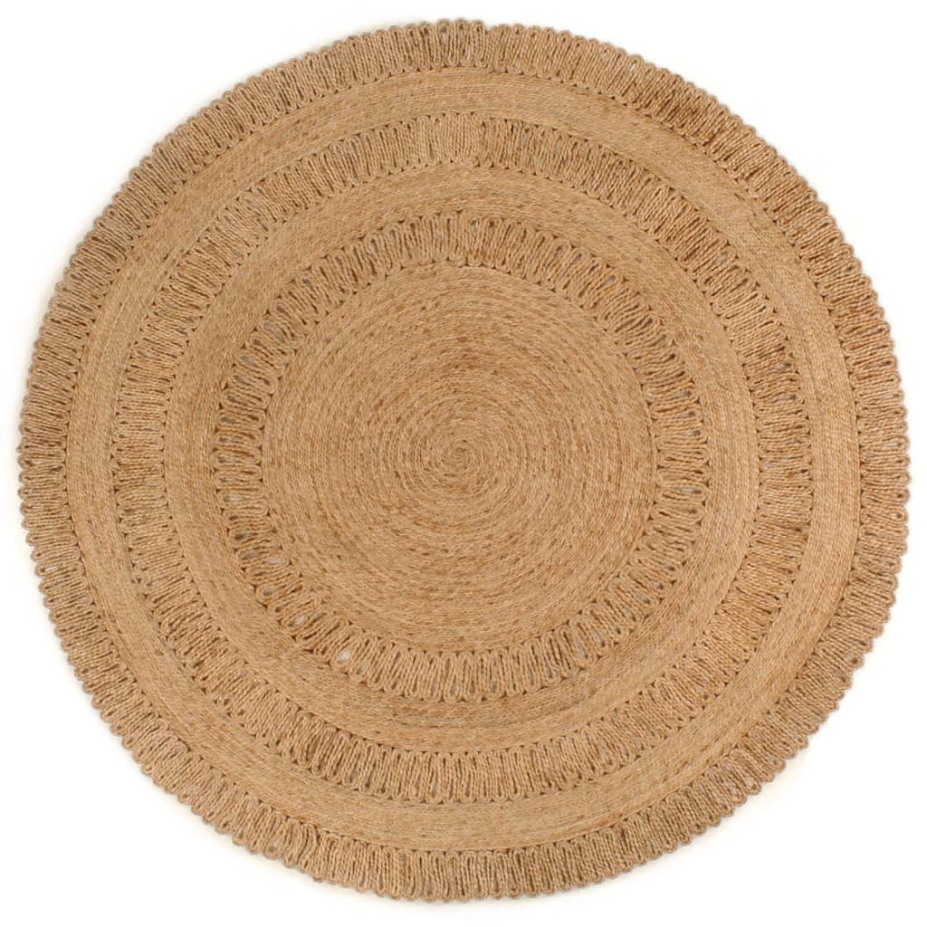 Tapis vidaxl à environ 180 cm de jute tressée