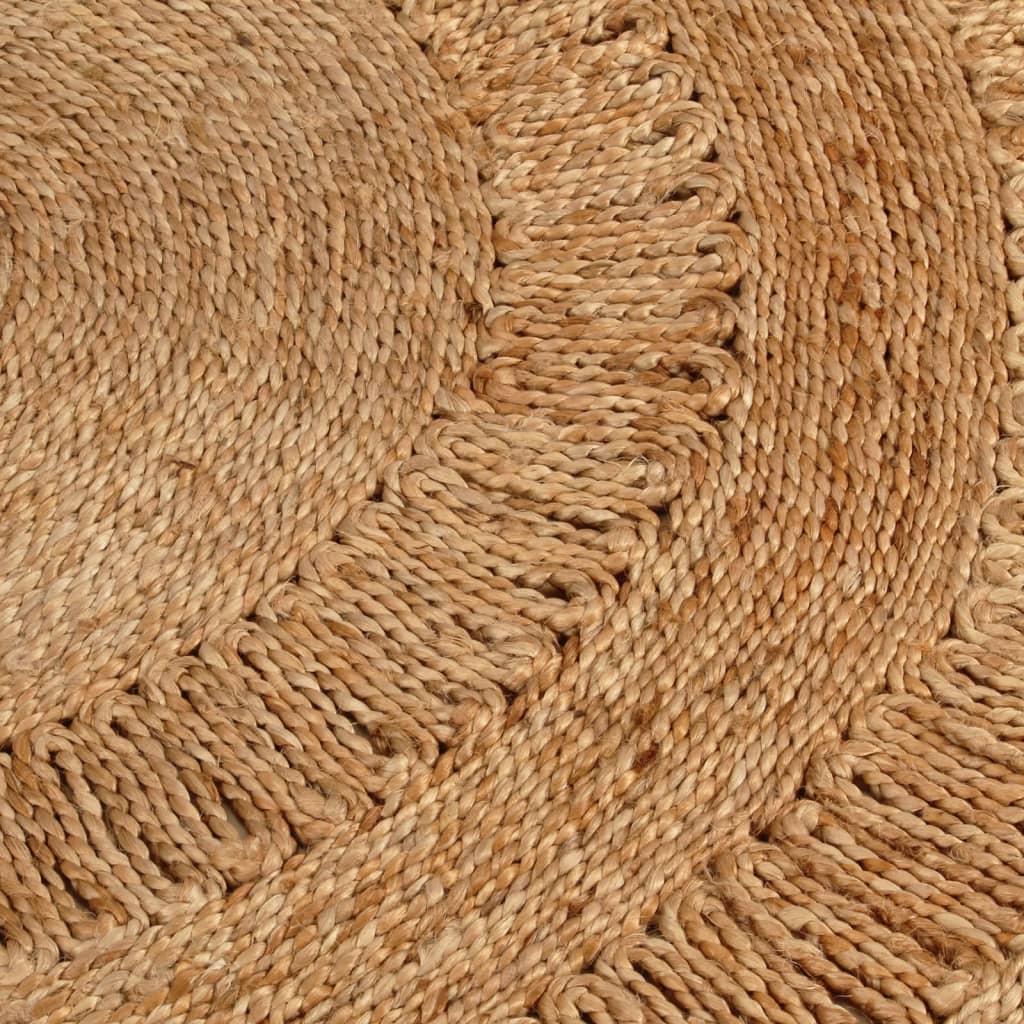 Tapis vidaxl à environ 180 cm de jute tressée