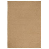 Vidaxl Rug Loop Pool handgefertigt 120 x 180 cm Jute und Baumwolle