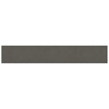 Paneles de pared Vidaxl 12 st 1.62 m² 90x15 cm Velvet gris oscuro