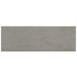 Vidaxl -Wandplatten 12 ST 3,24 m² 90 x 30 cm Samt hellgrau