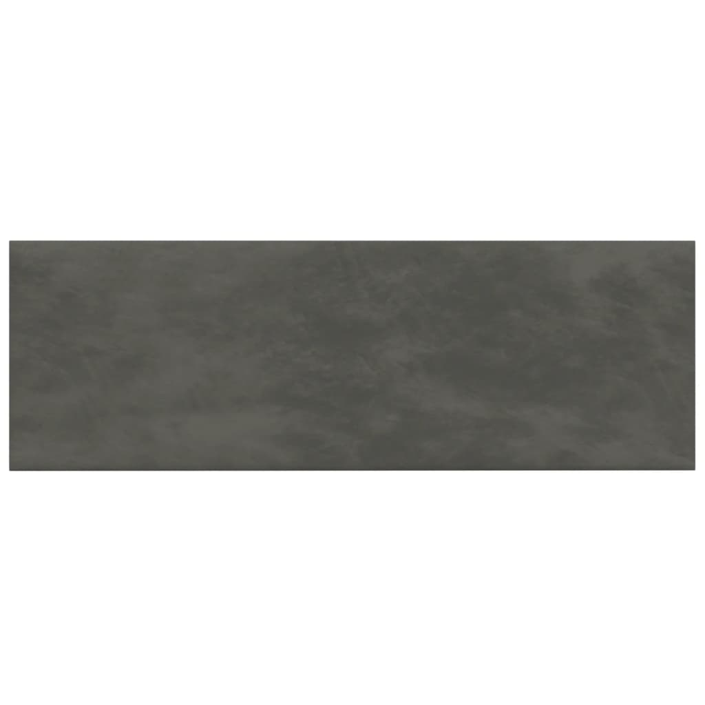 Pannelli a parete Vidaxl 12 ST 3,24 m² 90x30 cm Grigio scuro di velluto