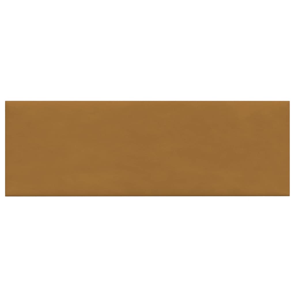 Vidaxl väggpaneler 12 st 3,24 m² 90x30 cm Velvet Brown