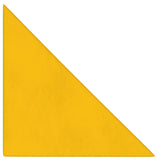Vidaxl -Wandplatten 12 Stk 0,54 m² 30 x 30 cm Samtgelbgelb