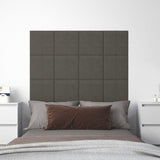 Vidaxl Wall panels 12 st 1.08 m² 30x30 cm velvet dark gray