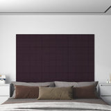 Vidaxl Wandpannelen 12 St.16 m² 60x30 cm Stoff Purple