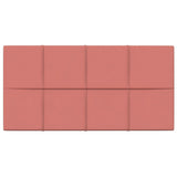Vidaxl -Wandplatten 12 ST 2,16 m² 60 x 30 cm Samtrosa